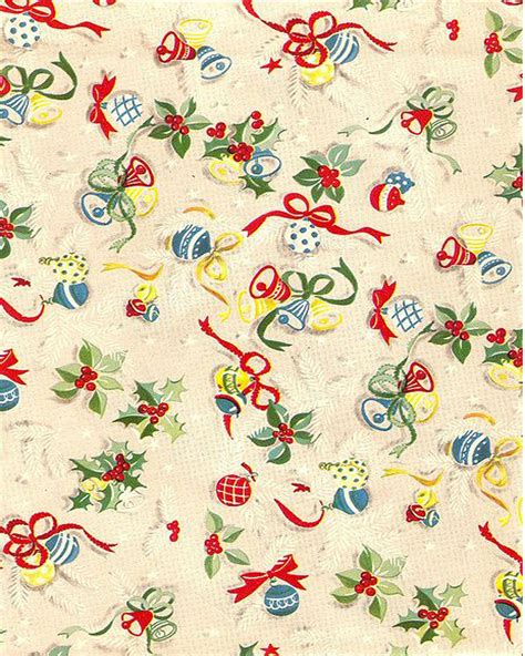 vintage striped christmas wrapping paper